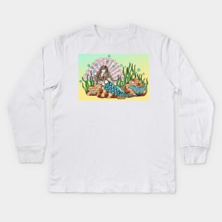 Mermaids 35 (Style:5) Kids Long Sleeve T-Shirt